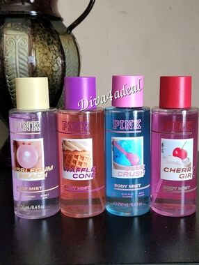 4X PINK Victoria’s Secret 8.4 FLOZ Mist Spray Bundle